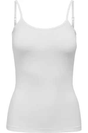 JDY Jacqueline de Yong Top ava Singlet Jrs Noos 15148401 Cloud Dancer Dames