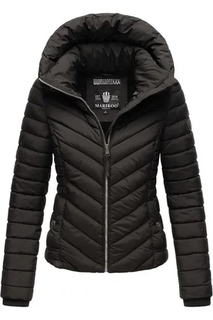 Marikoo Gewatteerd & Winddicht: KAGOMEE - Tussenjas Dames - Volwassen - Capuchon - - XS