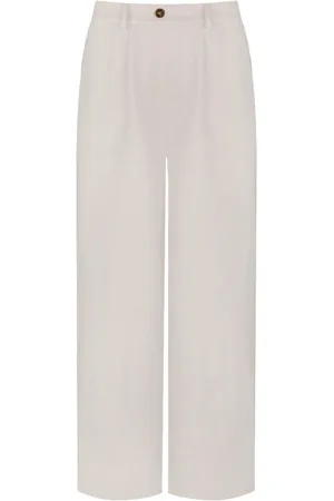 Fluresk Broek Liore Pants 25zsf08 014 Sand Dames