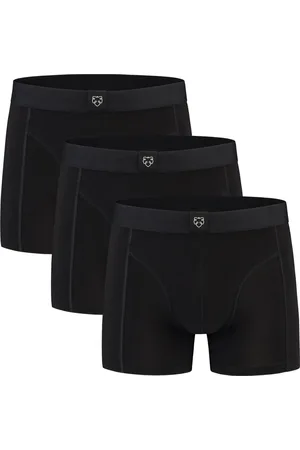 A-dam Jelle Solid - Boxershort - Biologisch Katoen - Onderbroek - Ondergoed - Heren - Volwassenen - Zwart - XXL