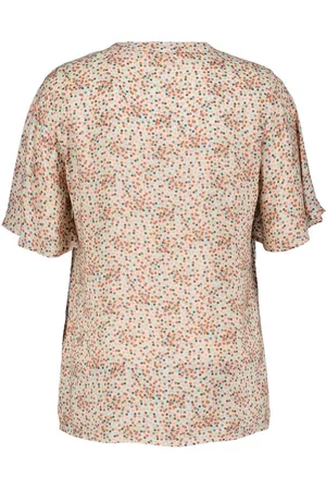 DIDI Dames Blouse Manna Pink Fuji XS print maat 34
