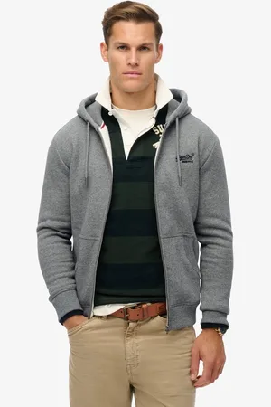 Superdry Essential Logo hoodie met rits - Heren - Hoodies