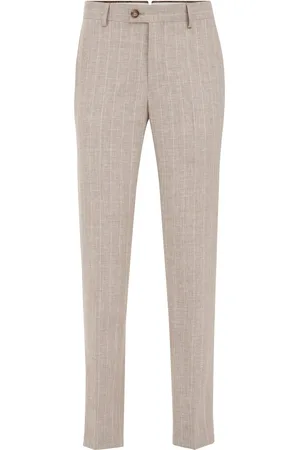 Van gils Heren pantalon van linnenmix