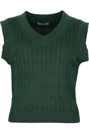 Banned Retro Olive Dames gilet - XL