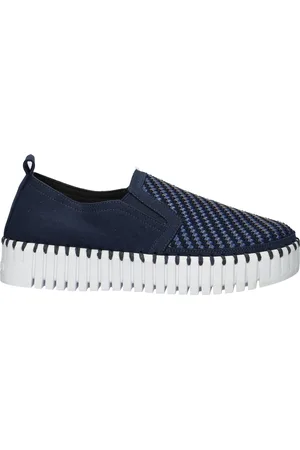 Ilse Jacobsen Tulip Platform dames instapschoen - Blauw