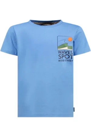 Moodstreet Jongens LEWIS Waves-spot-T-shirt-Miami
