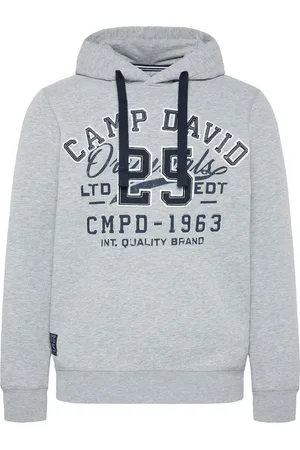 Camp David Retro sweatshirt met capuchon, (M)