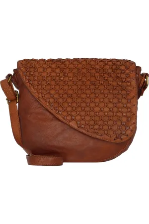 Greenland Femi & Nine Leren Schoudertas 24 cm