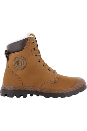 Palladium Pampa Sport Cuff WPS - Heren Laarzen Schoenen Boots Gevoerd Leer 72992-697-M