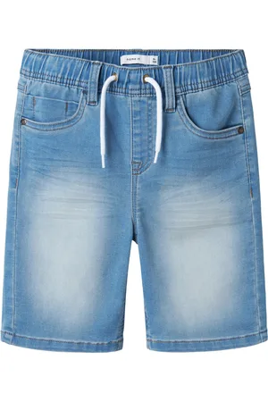 NAME IT NKMRYAN JOGGER DNM L SHORTS 6300-TH NOOS Jongens Broek