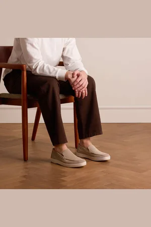 Manfield Heren - suède loafers