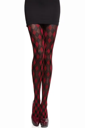 Merry Style MS-GB-317 Dames Panty - 60 DEN- Gedessineerd - 3D-technologie - Polyamide - - L