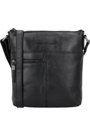 Hide & Stitches Porto Schoudertas - - 100% Leer