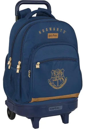 Harry Potter Rugzak - Rugzaktrolley - Magical Bruin Marineblauw - 33 x 45 x 22 cm