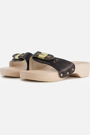 Scholl Pescura Heel Sandalen Leer - Dames
