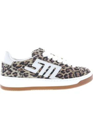 Steve Madden Dames Sneakers Alysha White/leopard