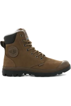 Palladium Pampa Sport Cuff WPS - Heren Laarzen Schoenen Boots Gevoerd Leer 72992-697-M