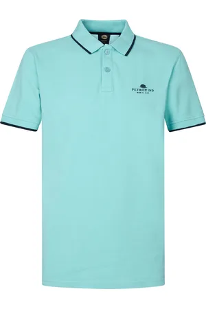 Petrol Industries Heren Klassieke Polo Lagoon -
