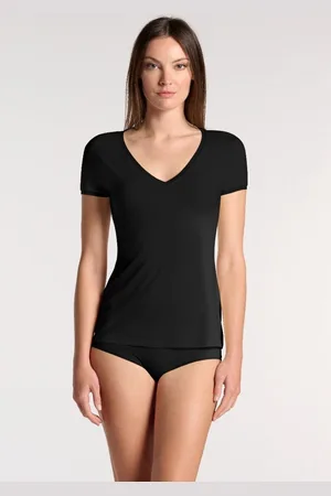 Oroblu Perfect Line Modal - T-Shirt V-Neck 68070- -M