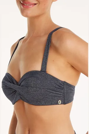 Ten Cate Twisted Bikini Top Royal Blue - maat 44F
