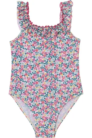 Vertbaudet Badpak met bloemenprint voor meisjes