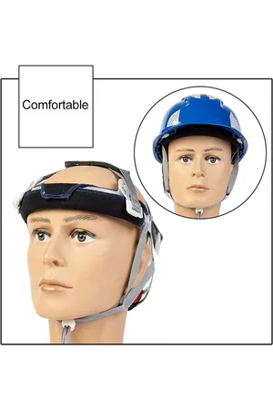 Merkloos Hard Hat Sweatband Cotton Hard Hat Liner for Industrial Construction Helmets - 2PCS
