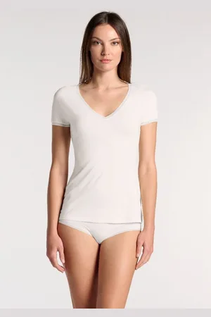Oroblu Perfect Line Modal - T-Shirt V-Neck 68070- -L