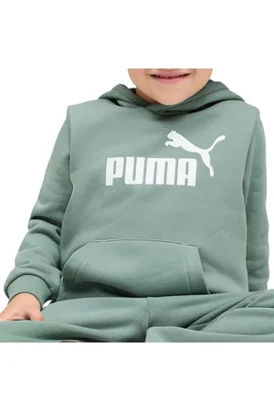PUMA ESS No. 1 Logo Fleece Hoodie Junior