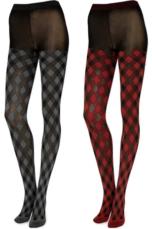 Merry Style Dames Panty 2 Pack - 60 DEN- Gedessineerd - 3D-technologie - Polyamide – – L - MS-GB-317