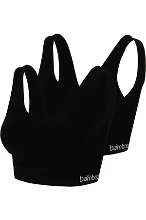 Apollo Dames Seamless bra bamboe - voorgevormde cups - 2-pack - maat L