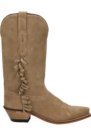 Bootstock Ruffle dames cowboylaars - Sand