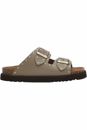 Scholl Slipper Women Beatriz Taupe-Schoenmaat 42