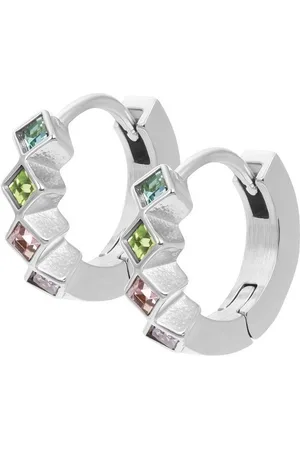 Ixxxi Jewelry-Blossom-Zilverkleurig-Dames Oorbellen