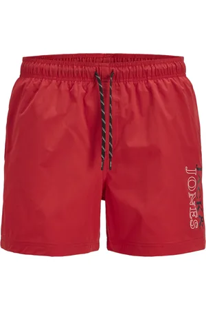 JACK & JONES JACK&JONES JPSTMAUI JJSWIM DOUBLE LOGO AKM SN Heren Zwembroek - True Red