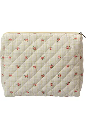 Clayre & Eef Toilettas Dames 25x5x22 cm Katoen Bloemen