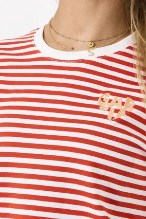 Garcia Meisjes T-shirt Rood Korte mouw