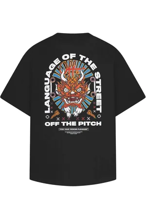 OFF THE PITCH Dragon Oversized tee