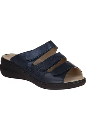 Solidus Spezial Blauwe Slipper H-leest