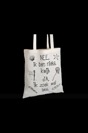 Merkloos Tas ik ben niets kwijt......