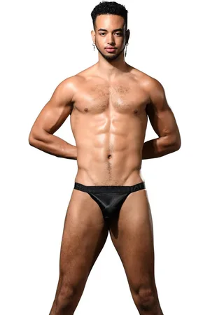 Andrew Christian Onyx Euro Brief w/ ALMOST NAKED® - MAAT XL - Heren Ondergoed - Slip voor Man - Mannen Brief