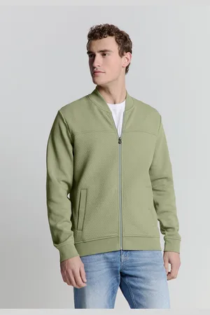 No Excess Sweater met volledige ritssluiting