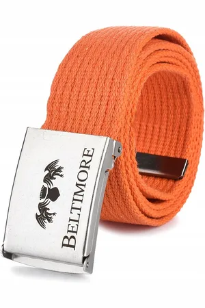 Beltimore Heren lange WEBBING BELT militaire verstelbare riem