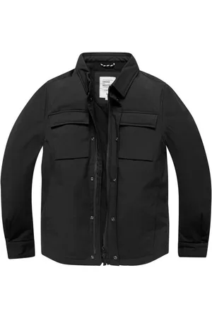 Vintage industries Übergangsjacke Wyatt Shirt-Jacket Black-XL