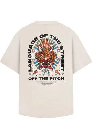OFF THE PITCH Dragon Oversized tee