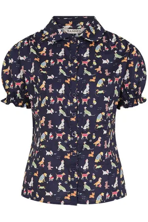 Banned Retro Star Woof Blouse - XL