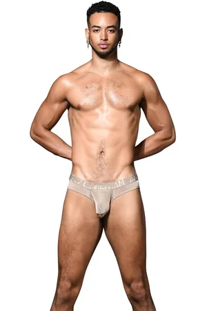 Andrew Christian Sensual Rib Brief w/ ALMOST NAKED® - MAAT L - Heren Ondergoed - Slip voor Man - Mannen Brief