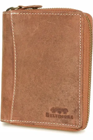 Beltimore HERENPORTEFEUILLE Wild Horse leer LEER rits G71