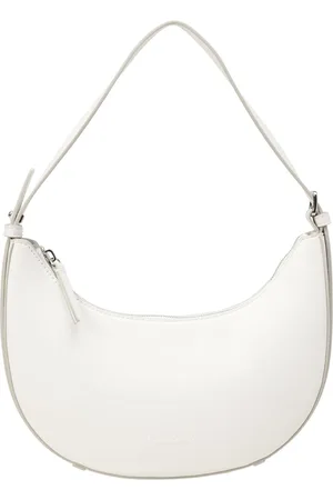 Marc O’ Polo Leren Schoudertas Alvi Crossbody Bag Crème