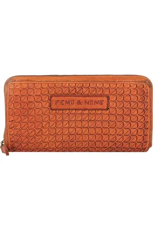 Greenland Femi & Nine Portemonnee Leer 20 cm