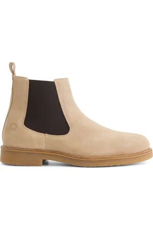 Travelin Ealing - Heren laars - 100% leer - Chelsea boots - Zand
